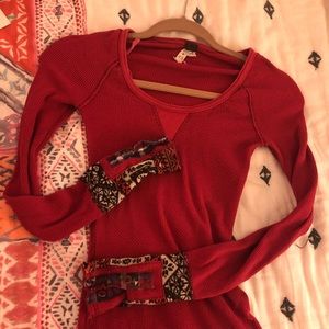 Free People Mod Cuff Top